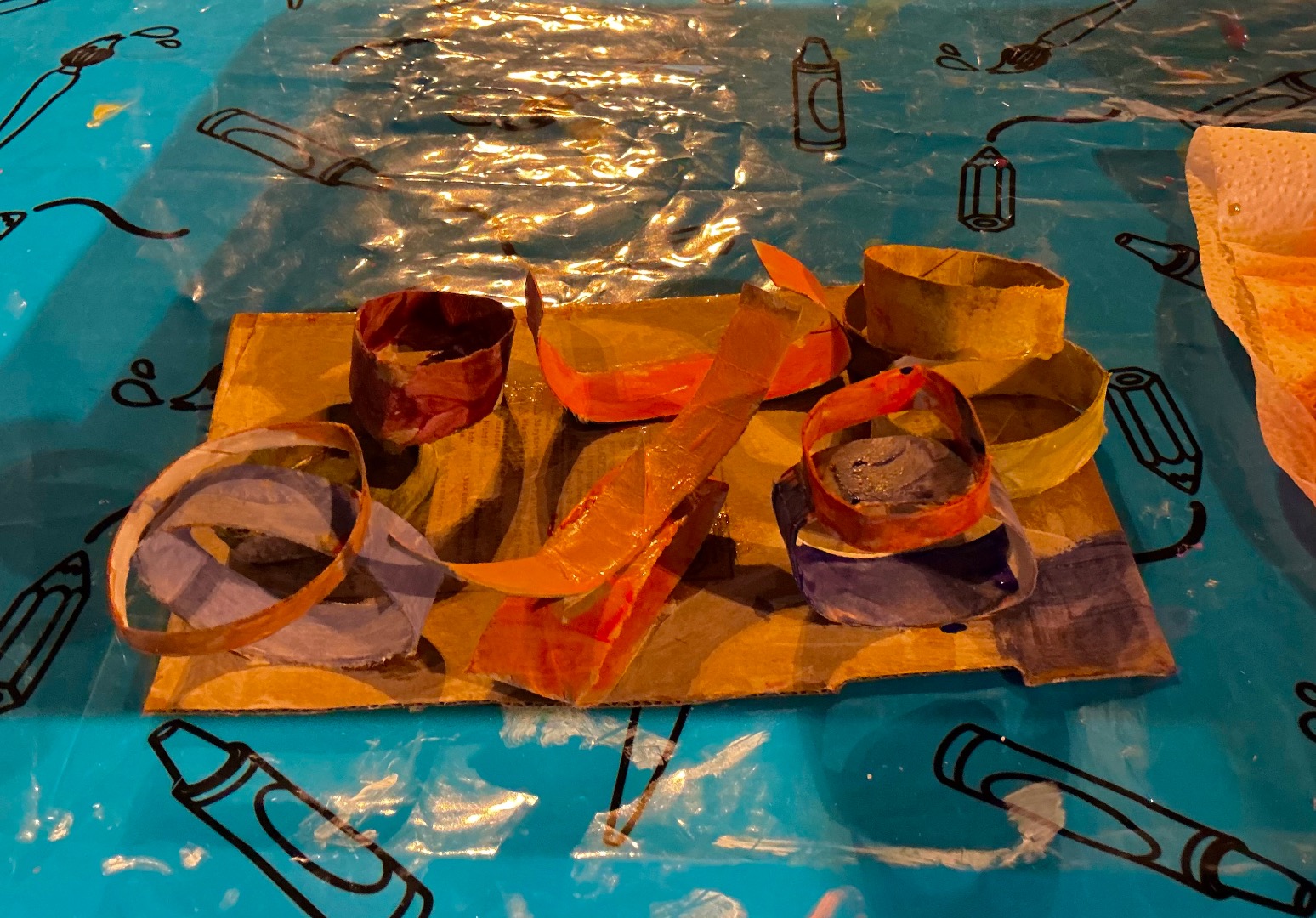 Toilet Roll Sculpture, Kids Club