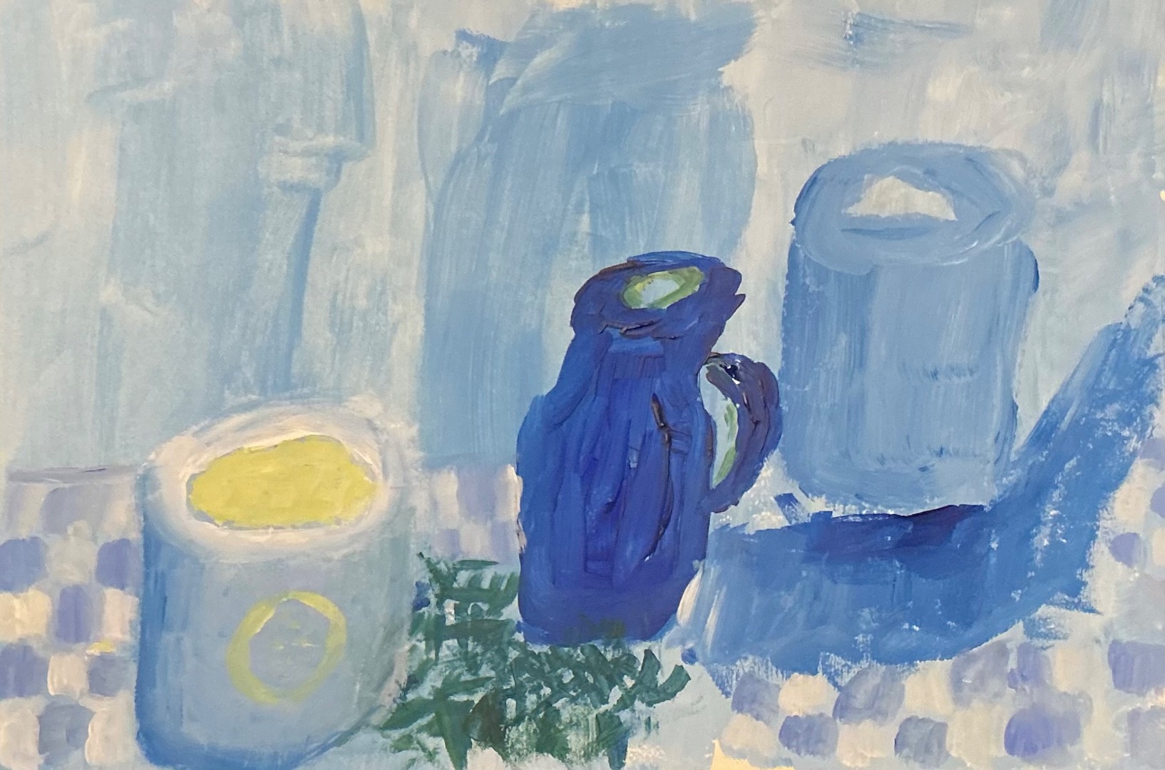 Blue Paintings 
