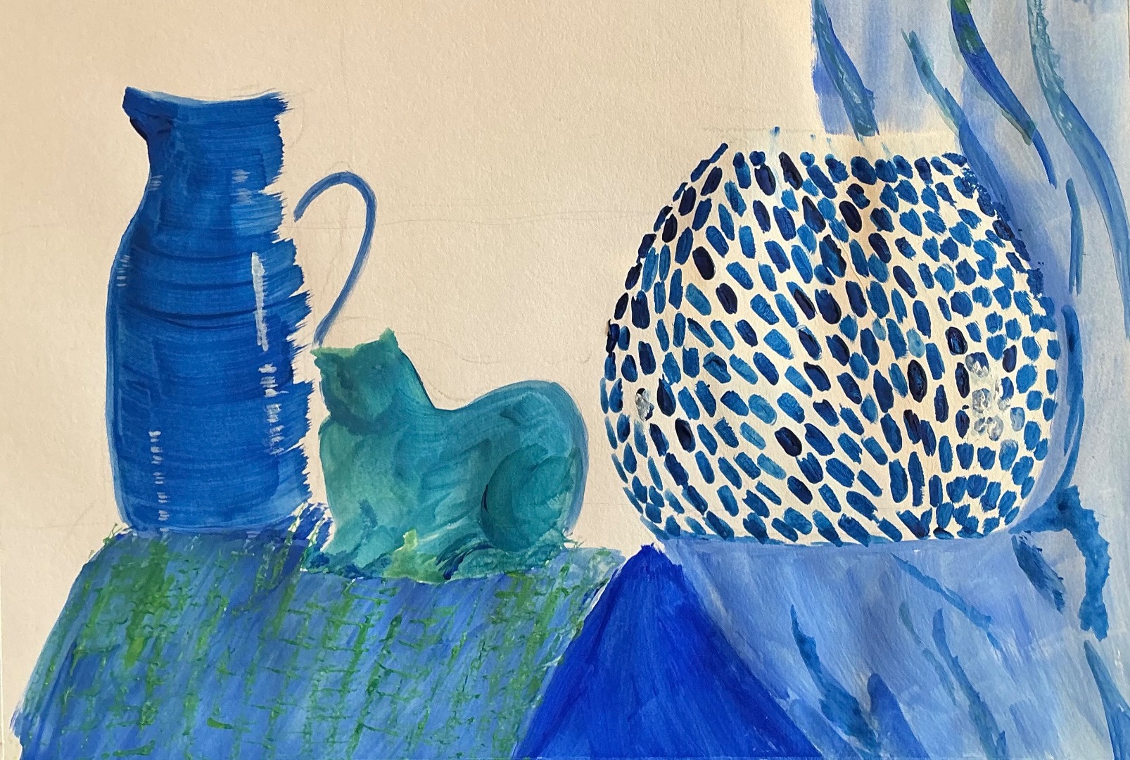 Blue Paintings 