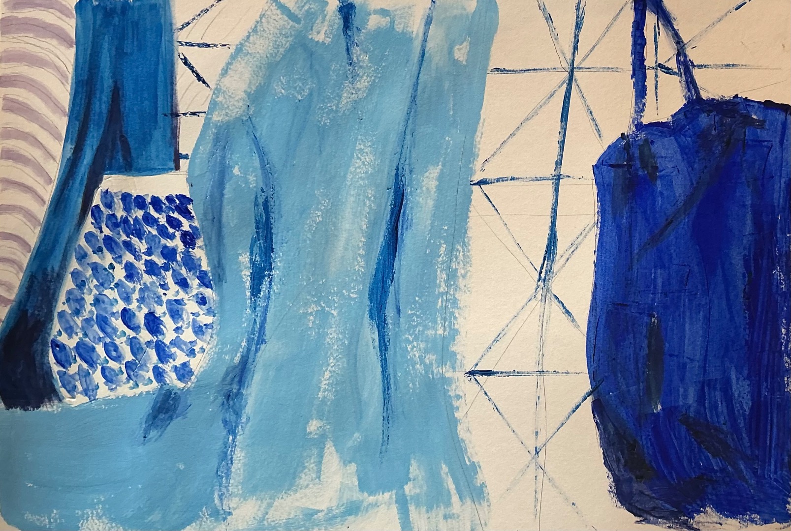 Blue Paintings 