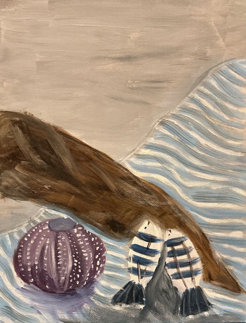 Charity Painting Evening, Seashore
