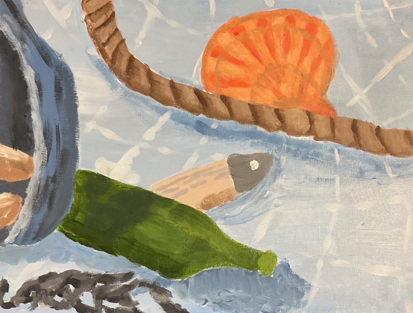 Charity Painting Evening, Seashore