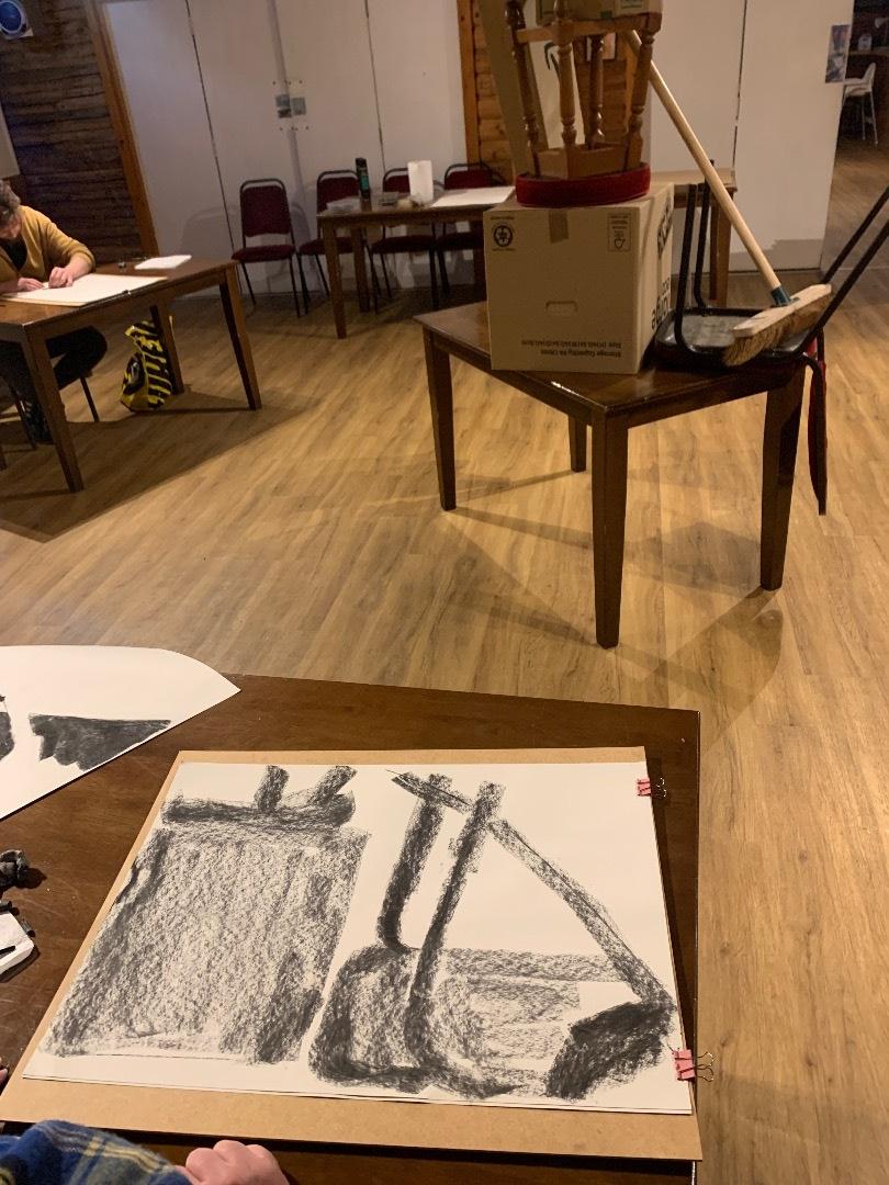 Structure, Charcoal Techniques