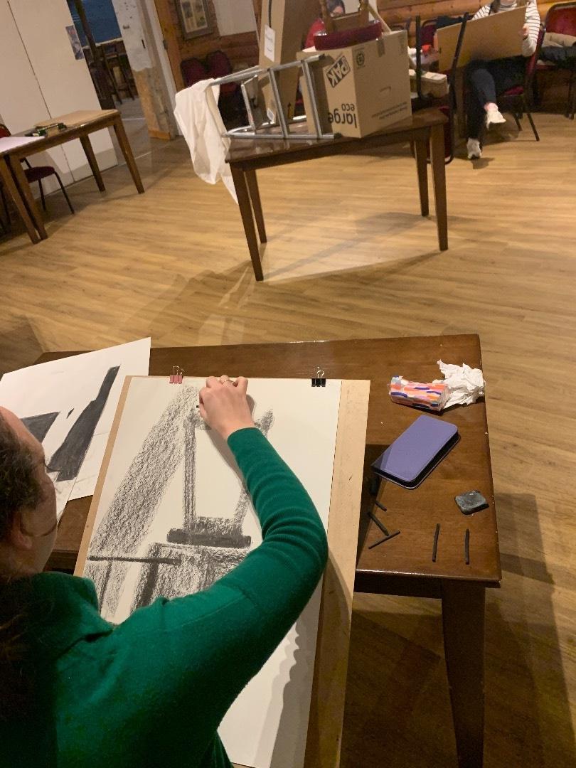 Structure, Charcoal Techniques