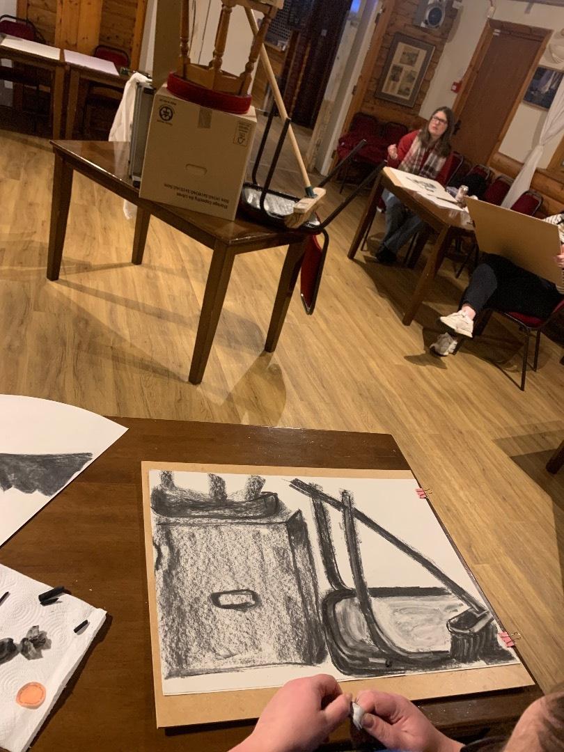 Structure, Charcoal Techniques