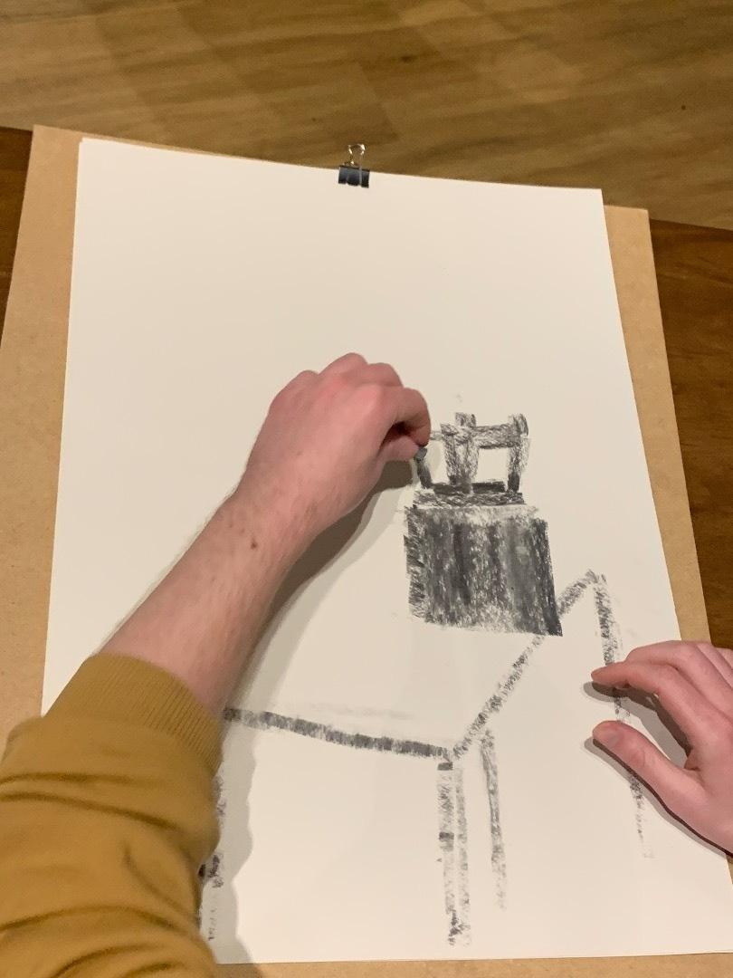 Structure, Charcoal Techniques