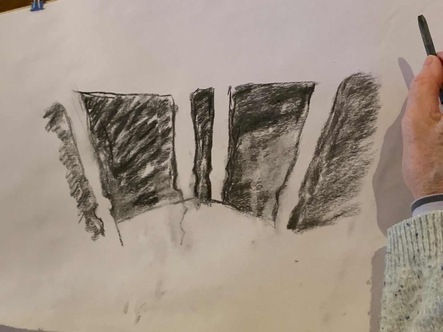Structure, Charcoal Techniques
