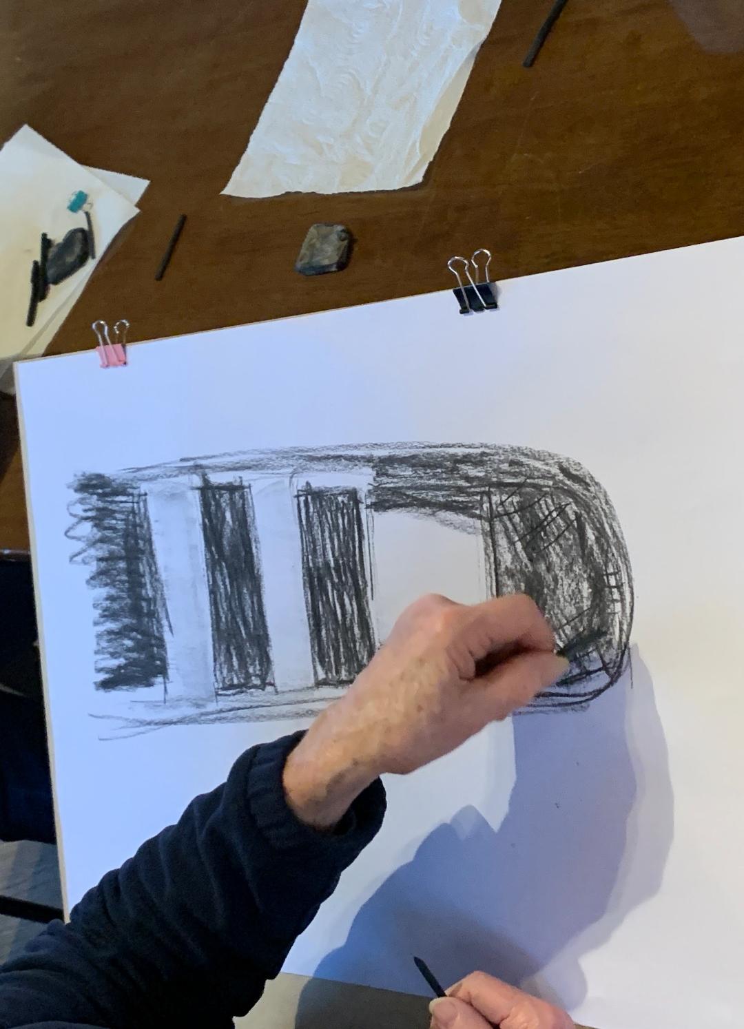Structure, Charcoal Techniques