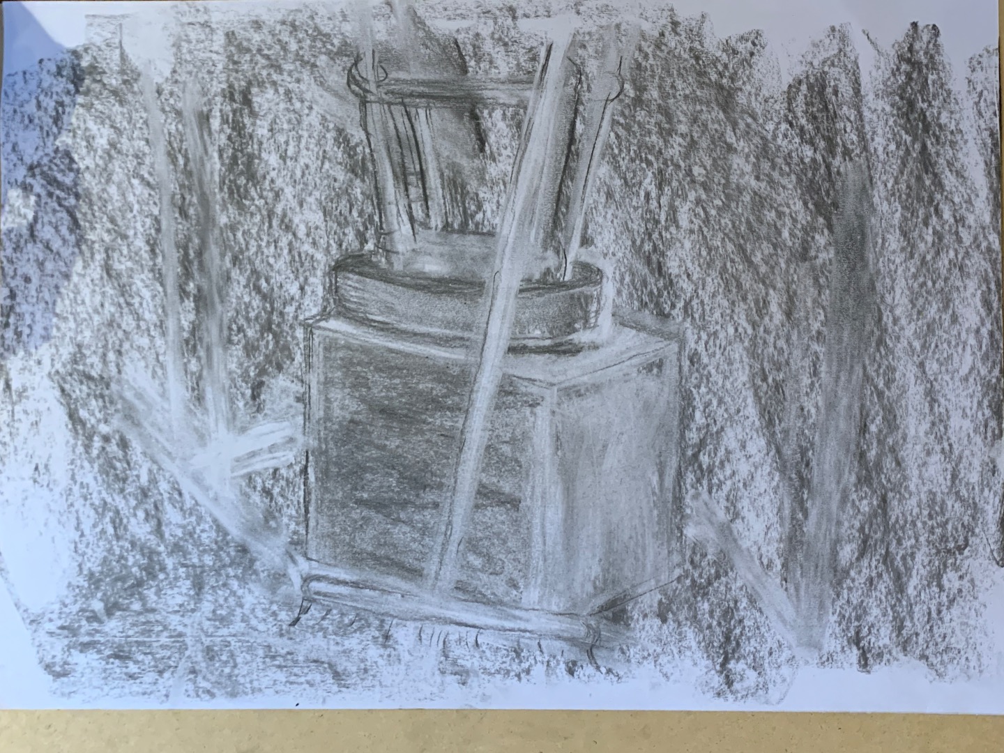Structure, Charcoal Techniques