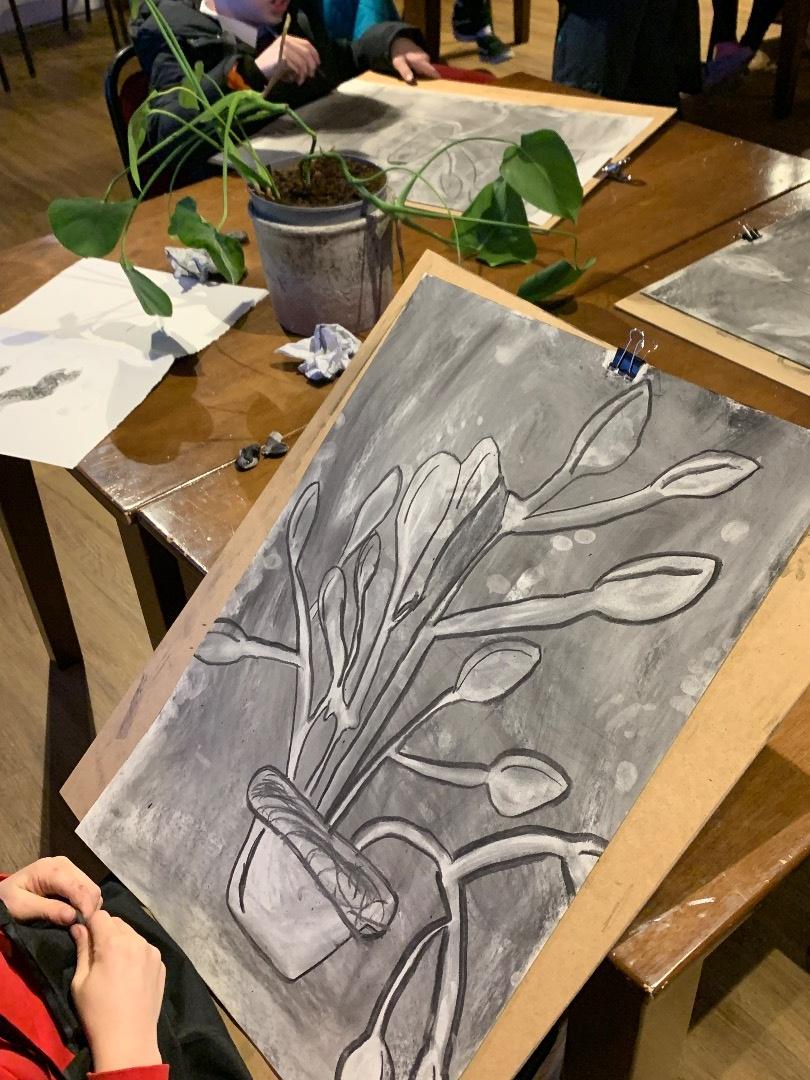 Charcoal House Plants, Kids Club
