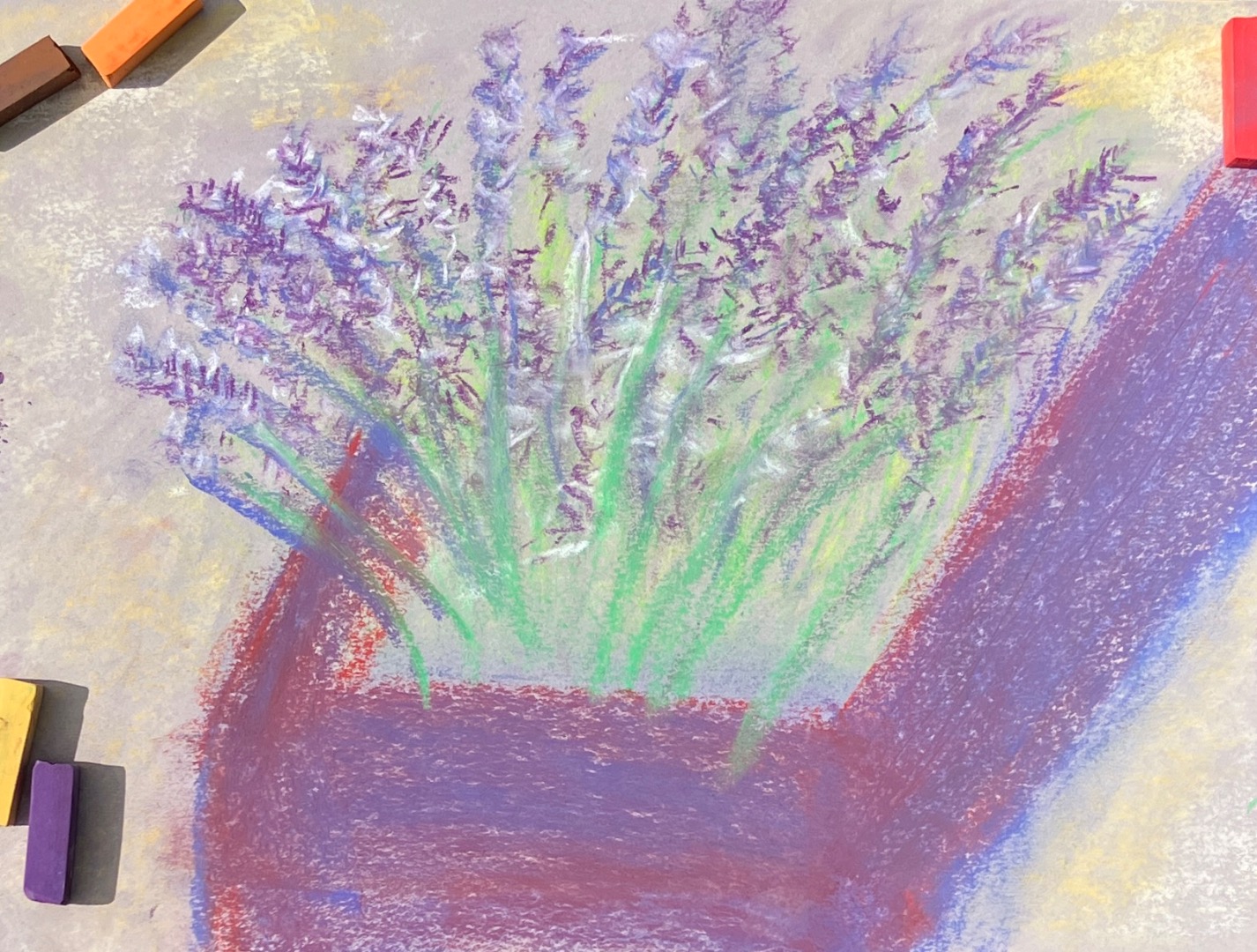 Art In The Garden, Greener Kirkcaldy, Soft Pastel