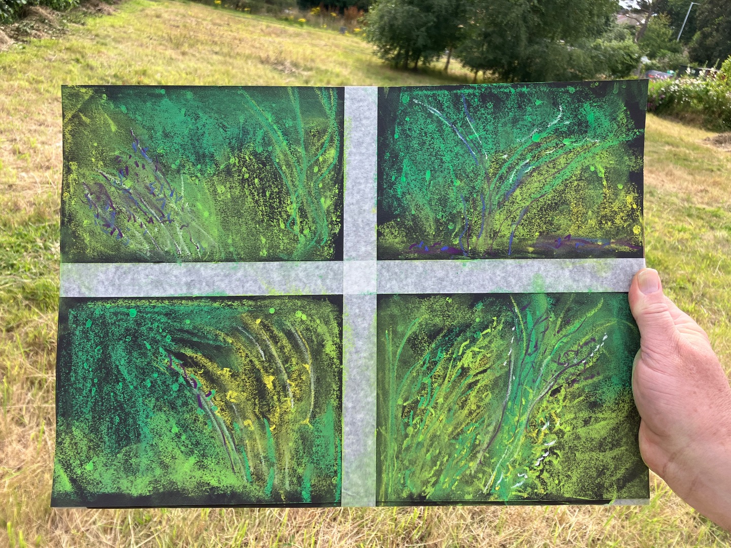Art In The Garden, Greener Kirkcaldy, Soft Pastel