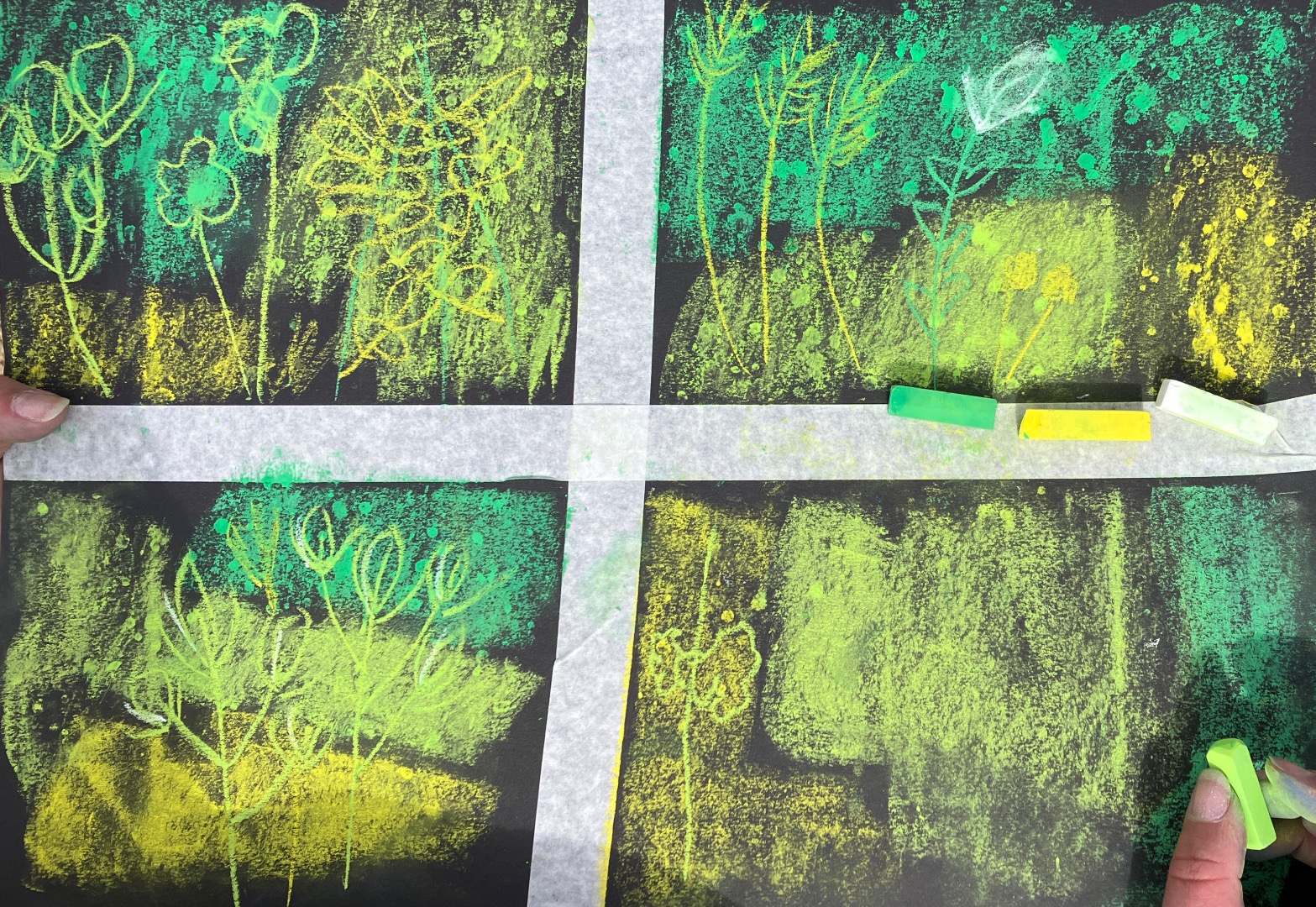 Art In The Garden, Greener Kirkcaldy, Soft Pastel