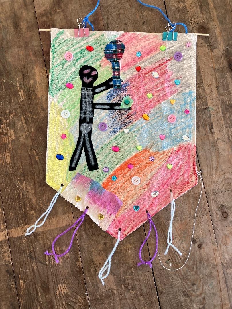Basquiat Banners, Aberdour Festival