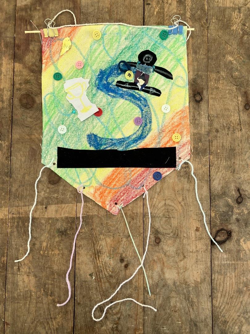 Basquiat Banners, Aberdour Festival