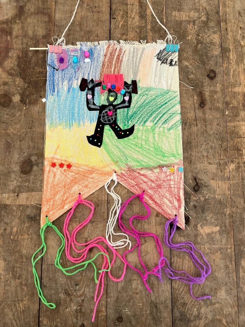 Basquiat Banners, Aberdour Festival