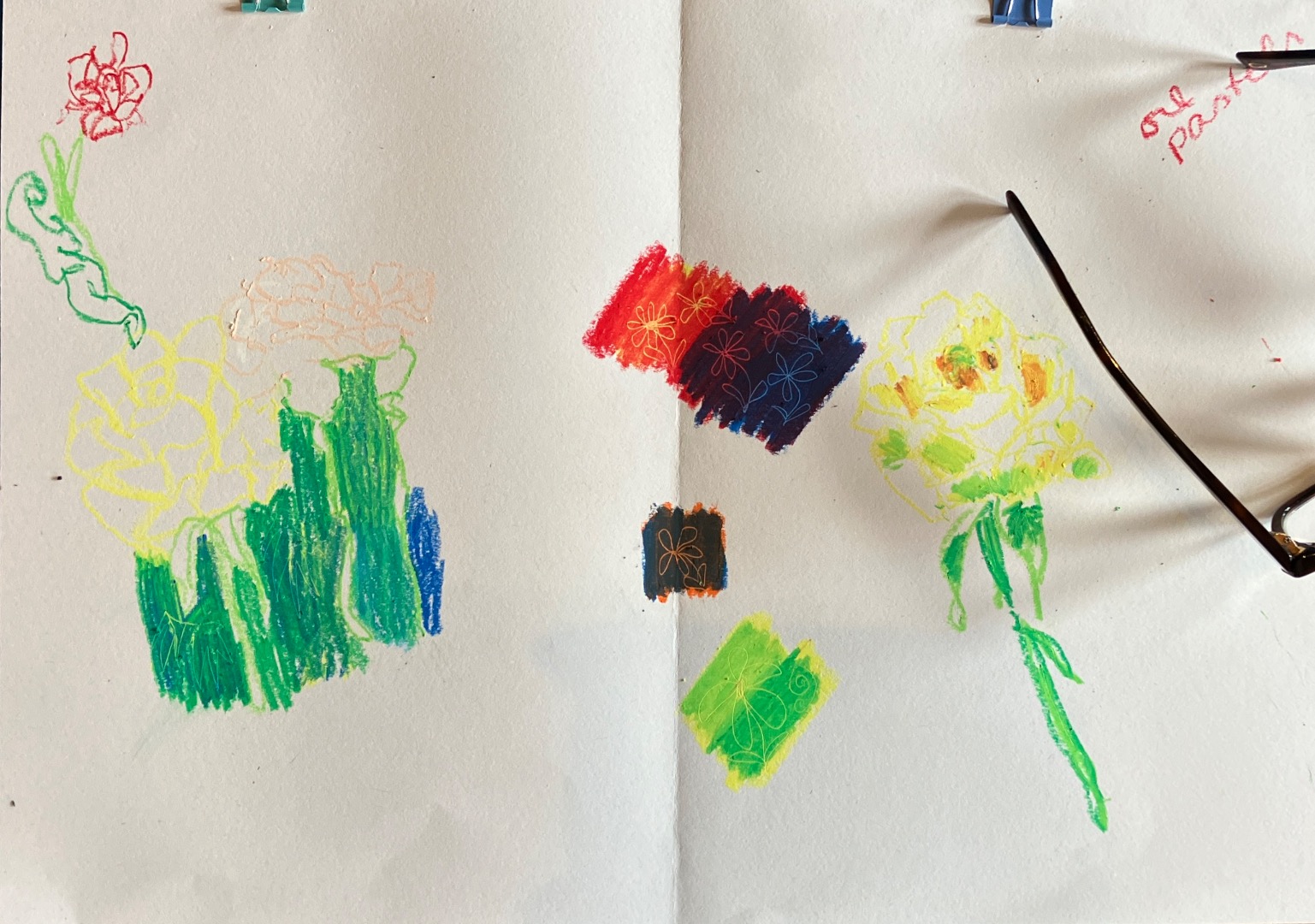 Oil Pastel Techniques, Adults D&P