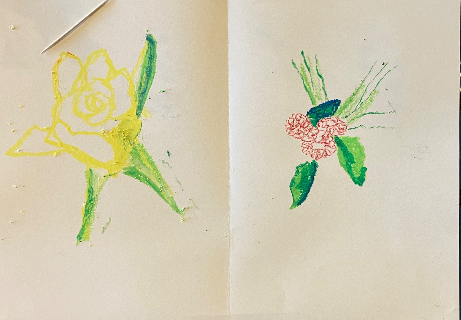 Oil Pastel Techniques, Adults D&P