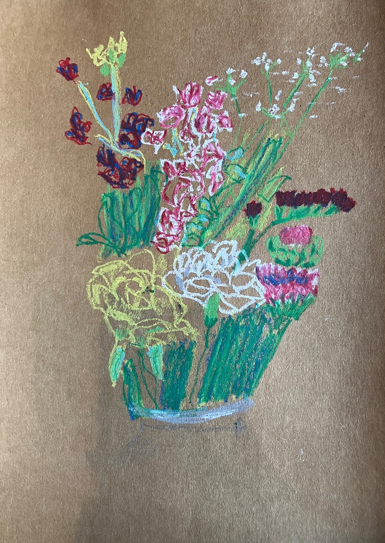 Oil Pastel Techniques, Adults D&P
