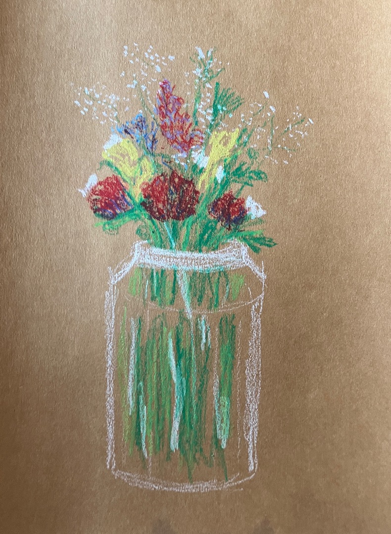 Oil Pastel Techniques, Adults D&P
