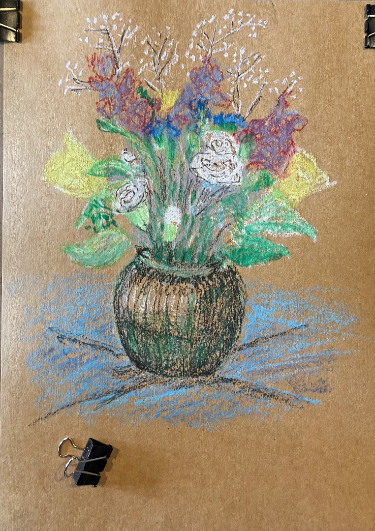 Oil Pastel Techniques, Adults D&P