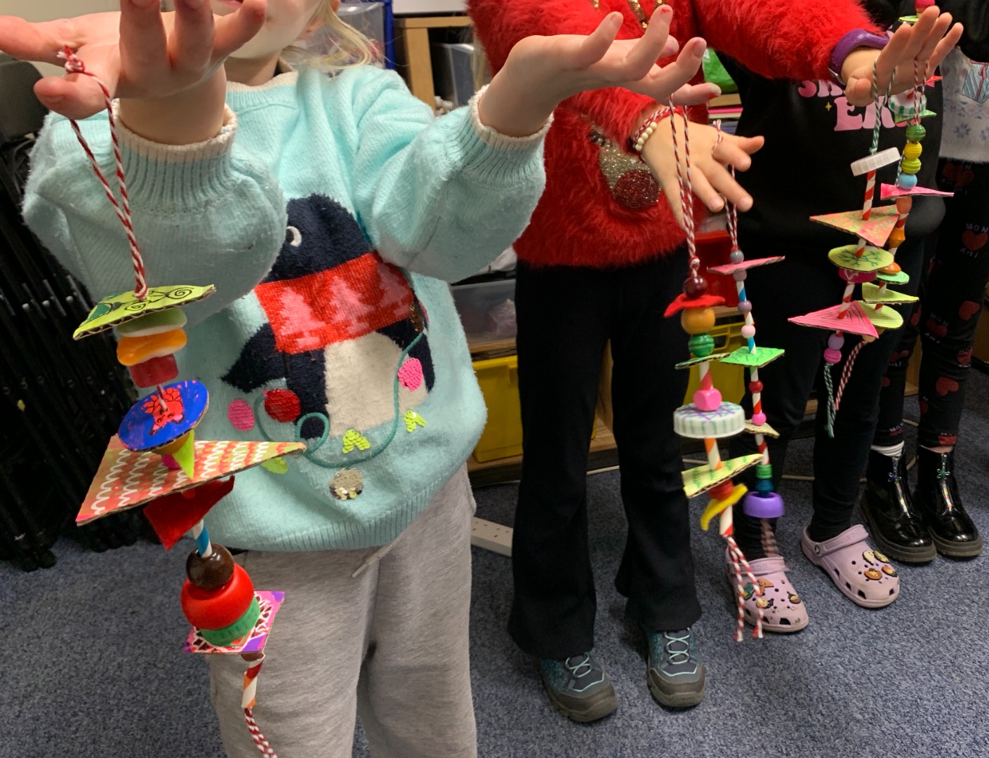 Upcycled Christmas Decorations, Dec 24