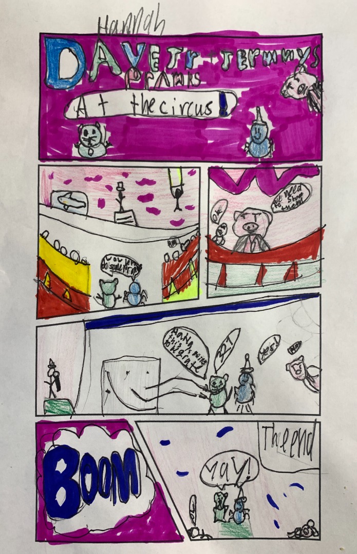 Circus Mural Characters, Kids Club Jan & Feb 25