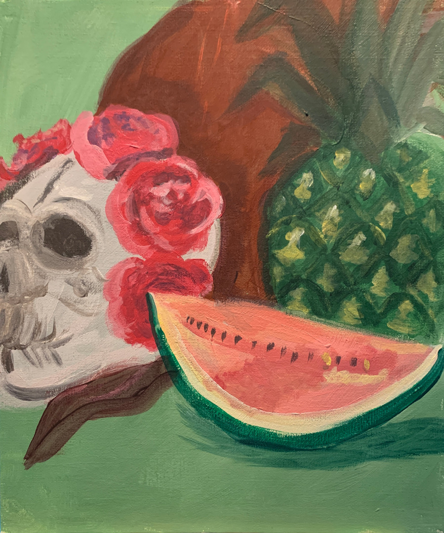 An Ode To Frida, Painting Evening