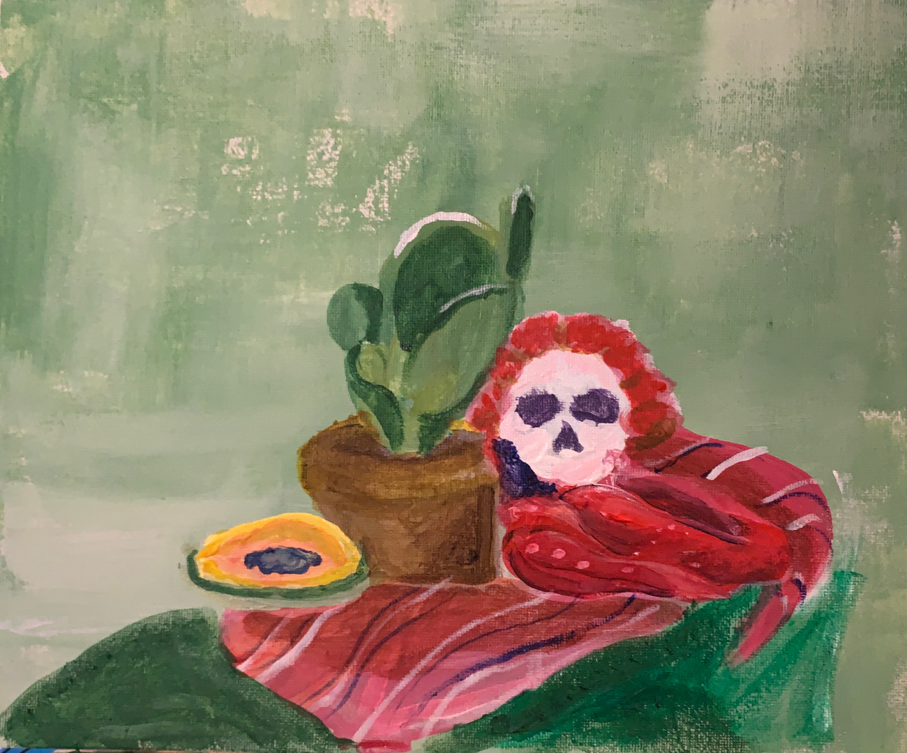 An Ode To Frida, Painting Evening