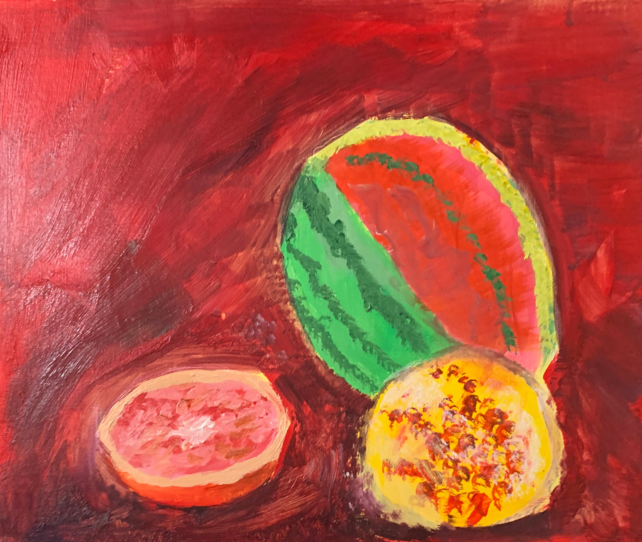 An Ode To Frida, Painting Evening