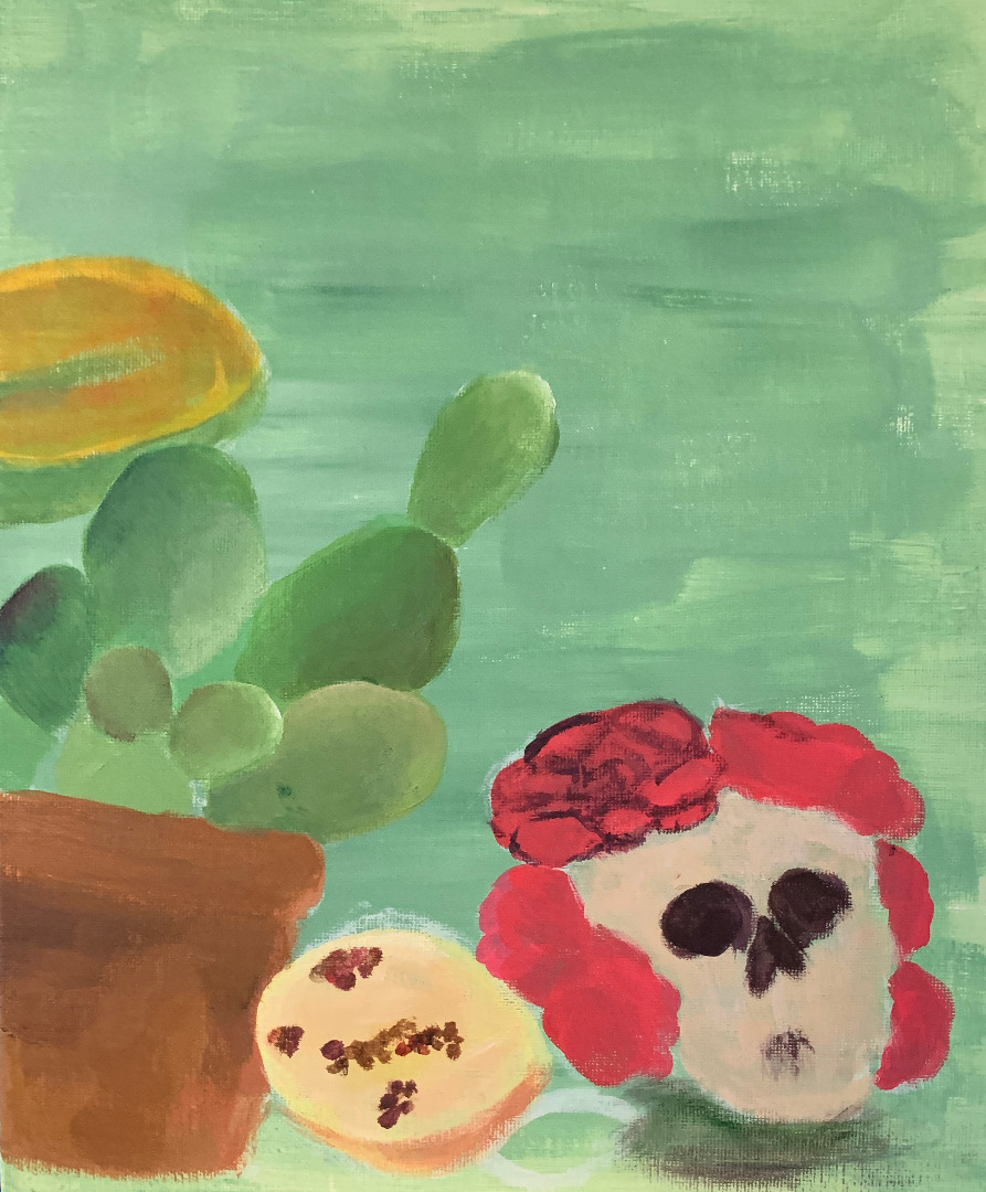 An Ode To Frida, Painting Evening