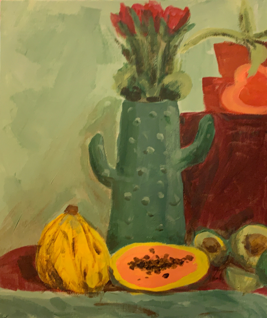 An Ode To Frida, Painting Evening