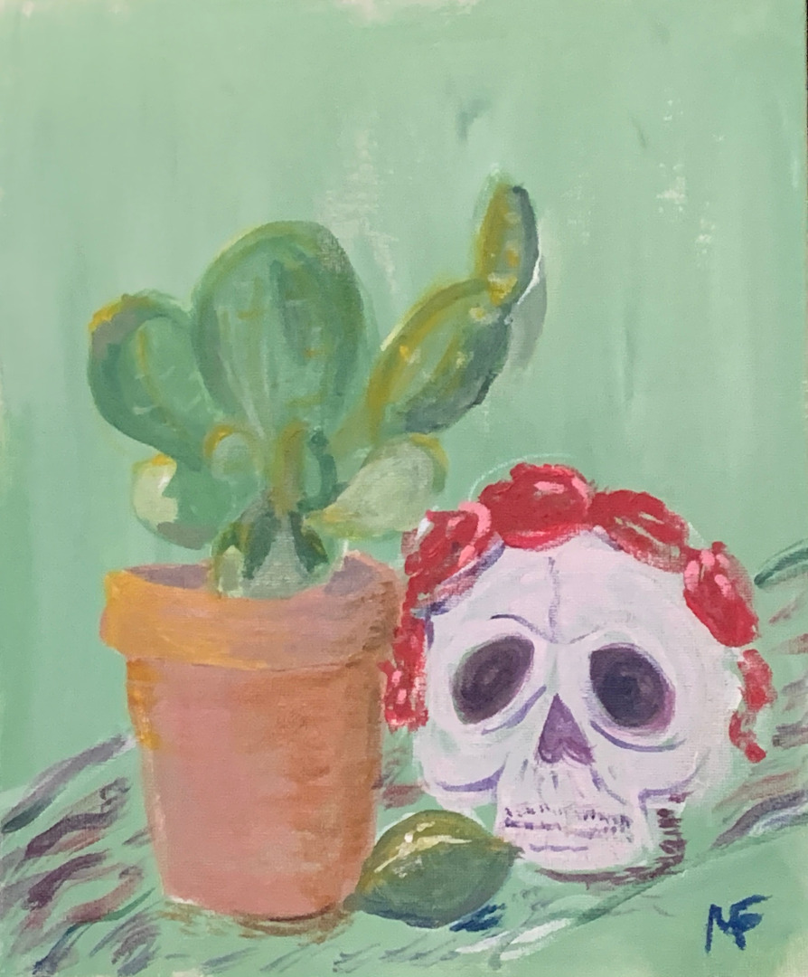 An Ode To Frida, Painting Evening