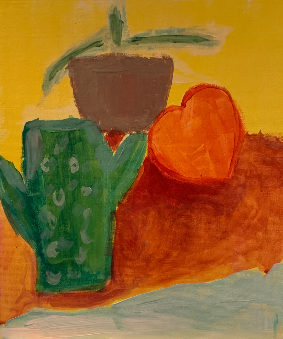 An Ode To Frida, Painting Evening
