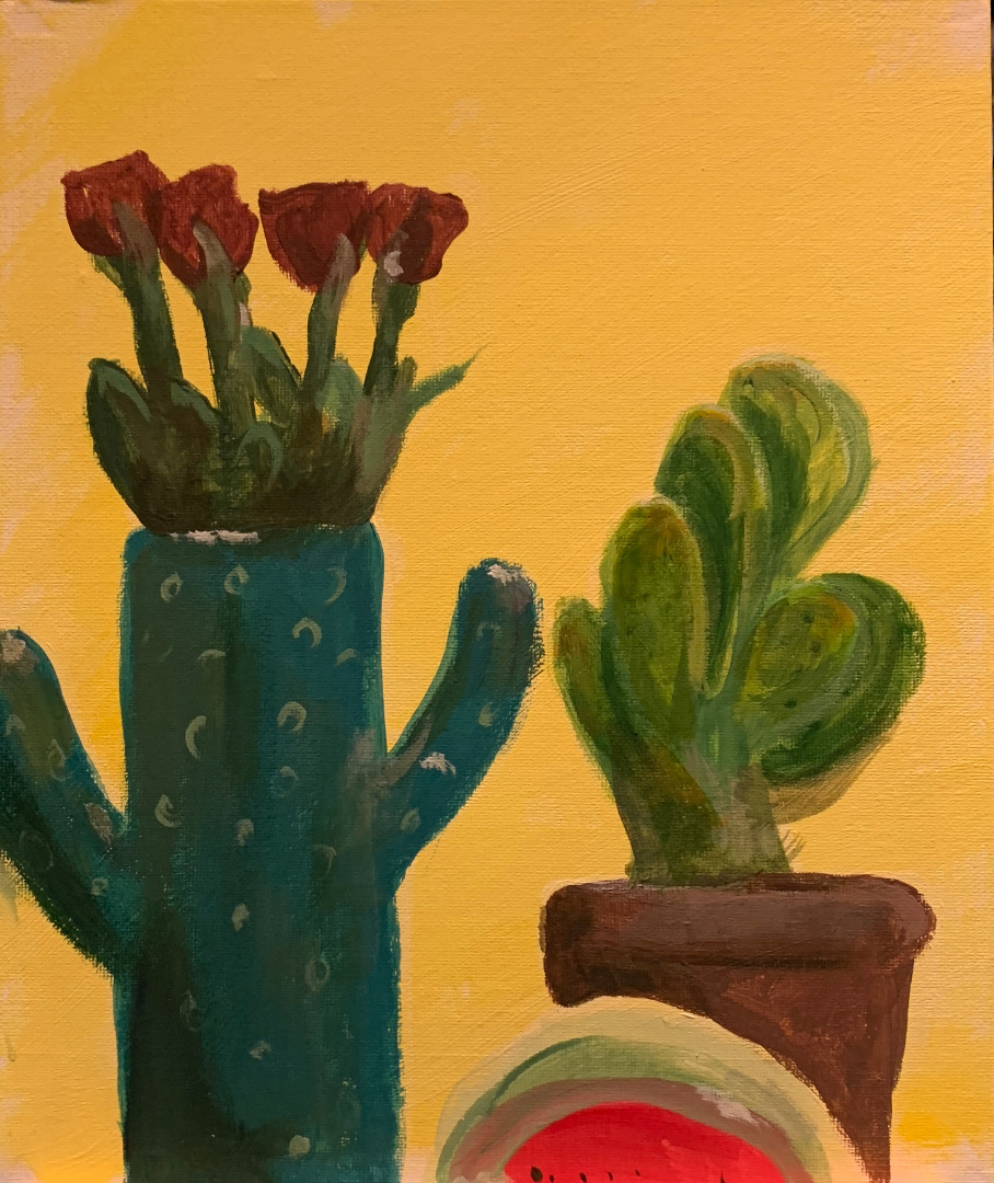 An Ode To Frida, Painting Evening