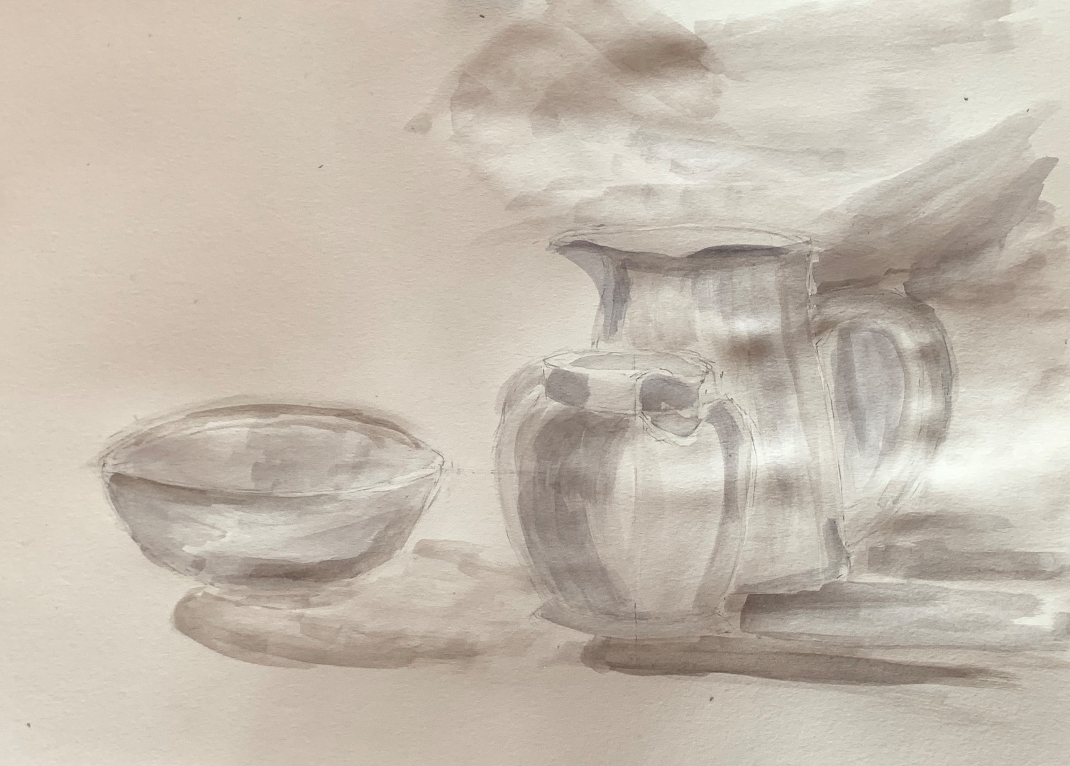 Miranda Jugs, Tone & Watercolour