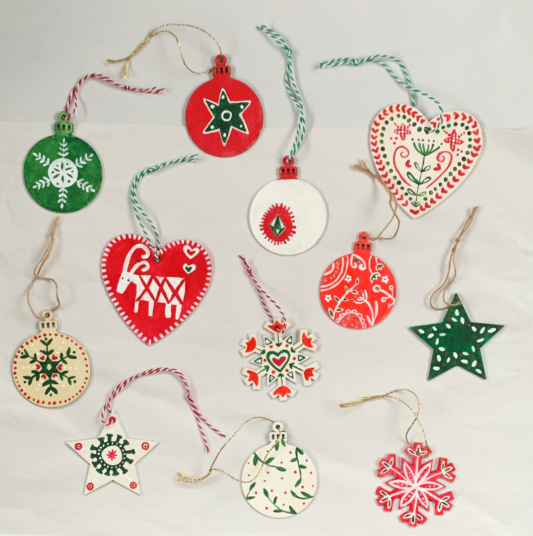 Scandi Decoration Painting