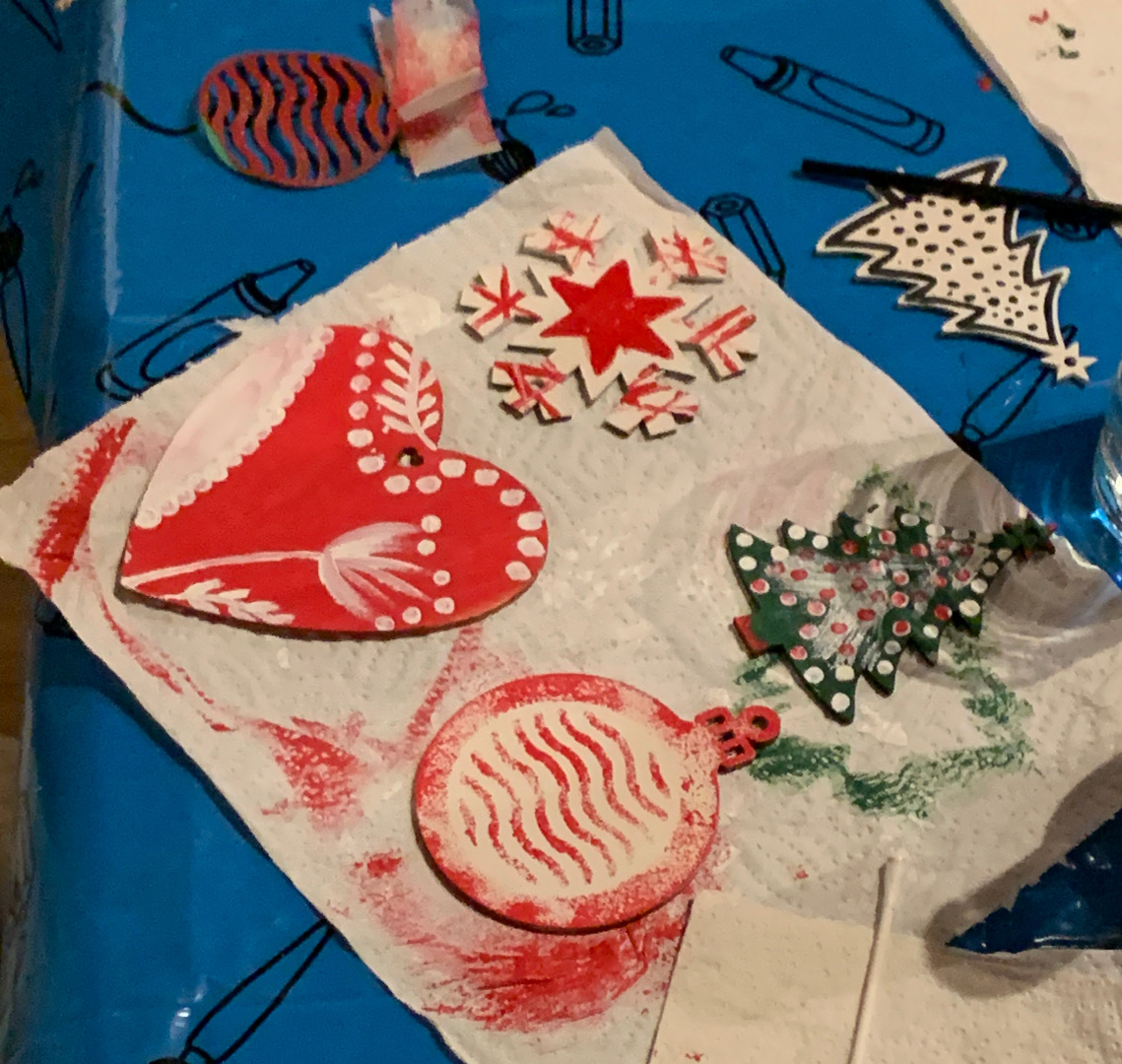 Scandi Decoration Painting